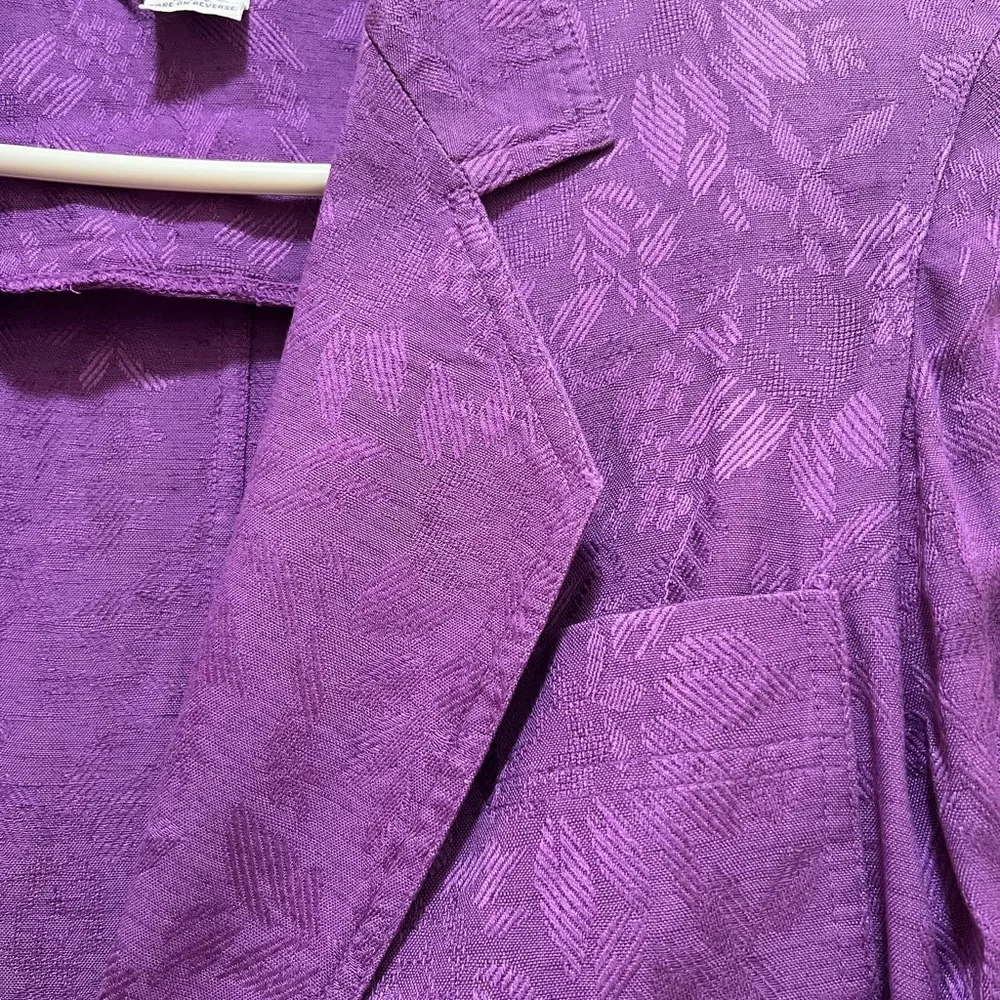 DIOR Vintage Purple Blazer
